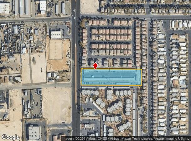  2112 N Nellis Blvd, Las Vegas, NV Parcel Map