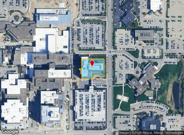 8402 Harcourt Rd, Indianapolis, IN Parcel Map