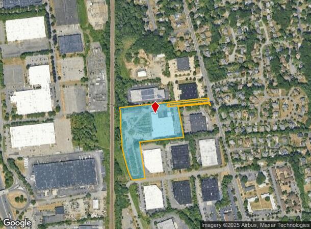  100 Weyerhauser Rd, Mahwah, NJ Parcel Map