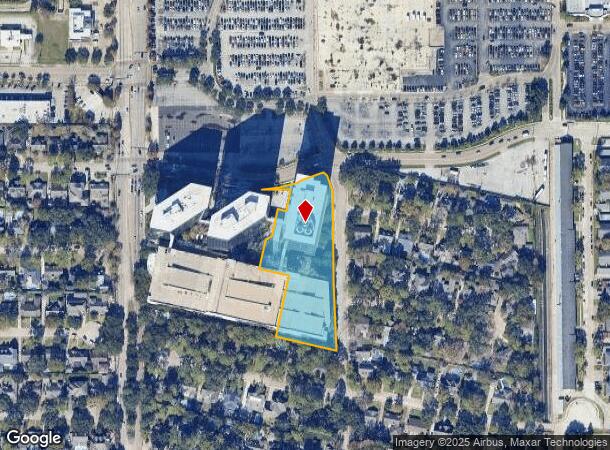 840 Gessner Rd, Houston, TX Parcel Map