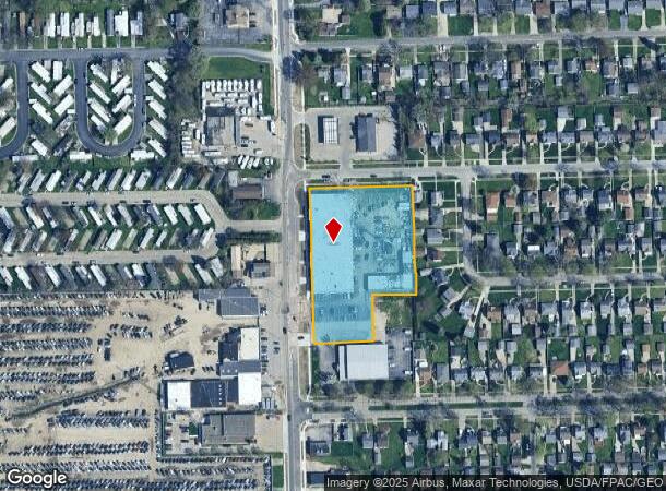 5256 Lewis Ave, Toledo, OH Parcel Map