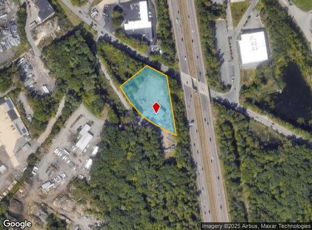  127 Page St, Stoughton, MA Parcel Map