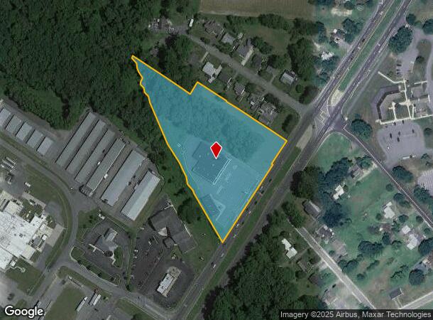 701 N Dupont Blvd, Milford, DE Parcel Map