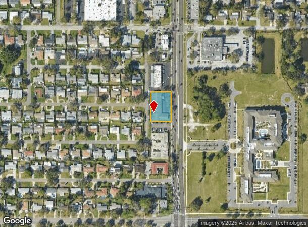  1208 66Th St N, Saint Petersburg, FL Parcel Map