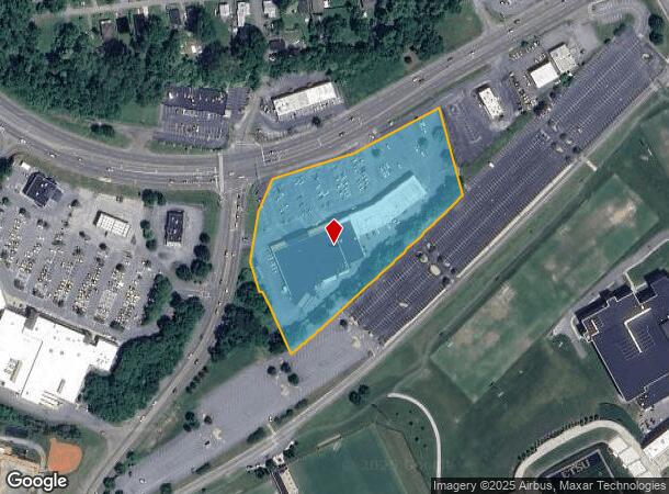  1735 W State Of Franklin Rd, Johnson City, TN Parcel Map