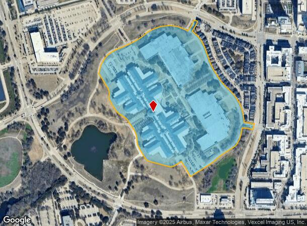 6501 Legacy Dr, Plano, TX Parcel Map