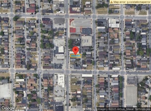  3929 Main St, East Chicago, IN Parcel Map