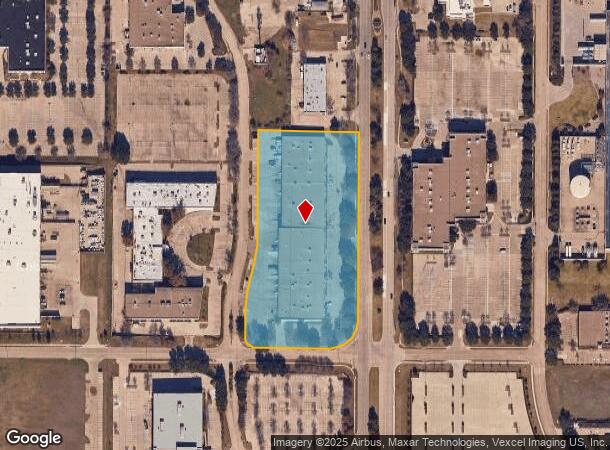8105 N Belt Line Rd, Irving, TX Parcel Map