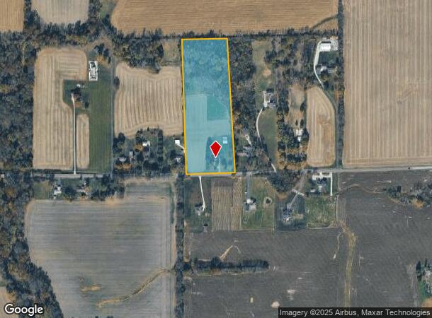 11502 E Thompson Rd, Indianapolis, IN Parcel Map