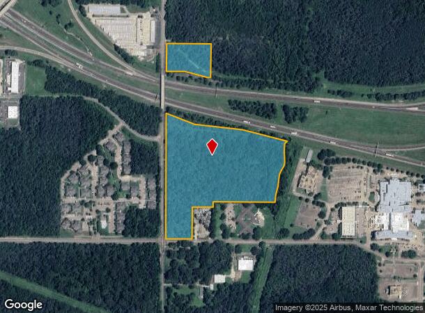 1272 Wooddell Dr, Jackson, MS Parcel Map