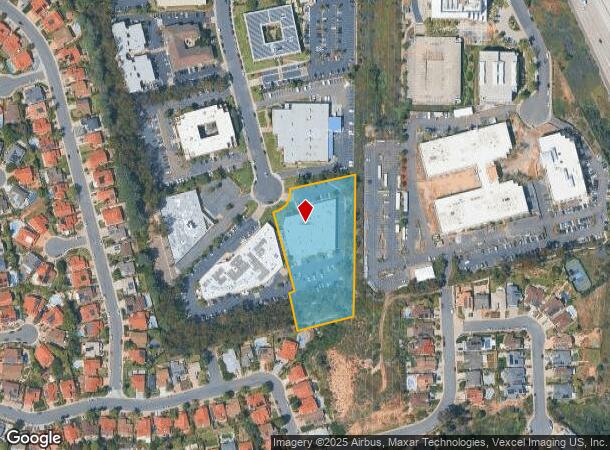 5015 Shoreham Pl, San Diego, CA Parcel Map
