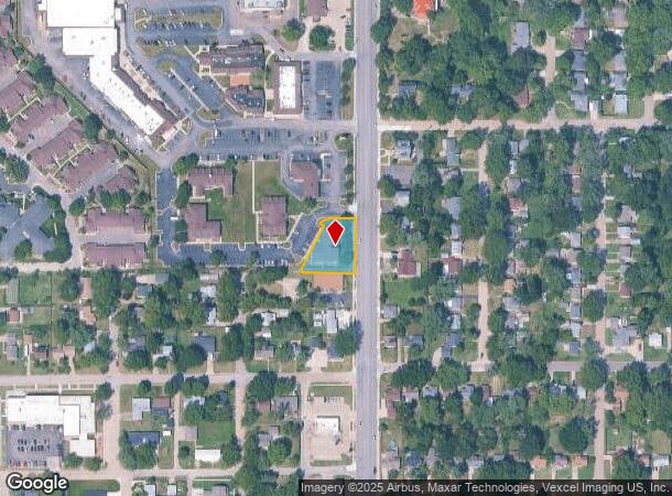  1107 Sw Gage Blvd, Topeka, KS Parcel Map