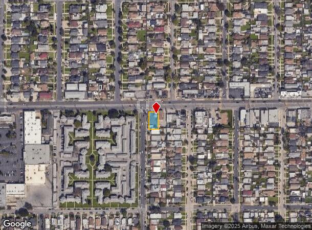  3020 W Slauson Ave, Los Angeles, CA Parcel Map