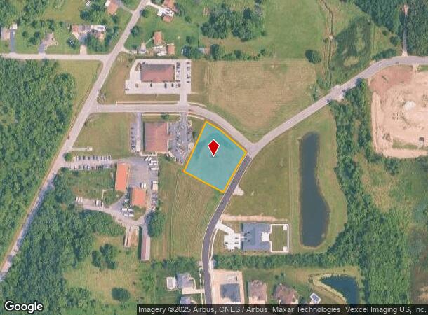 751 W Burrell Dr, Crown Point, IN Parcel Map