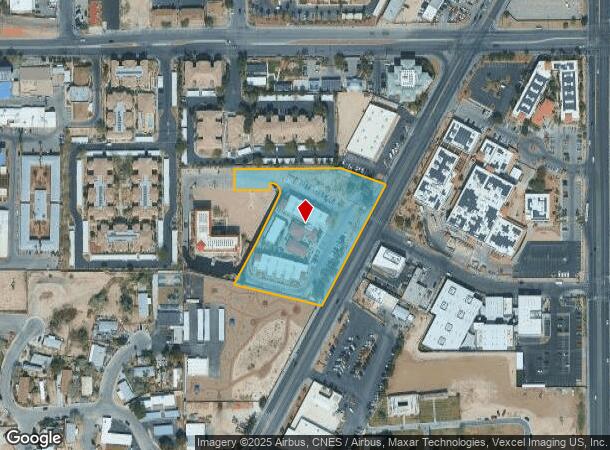 1455 N Main St, Las Vegas, NV Parcel Map