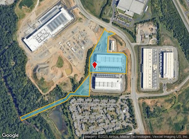 9720 Hornbaker Rd, Manassas, VA Parcel Map