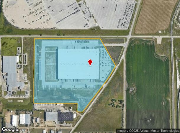 2601 N Lancaster Hutchins Rd, Lancaster, TX Parcel Map