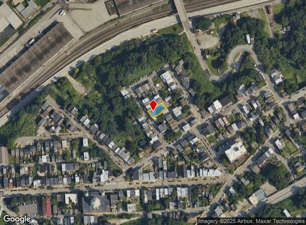  329 Downing St, Pittsburgh, PA Parcel Map