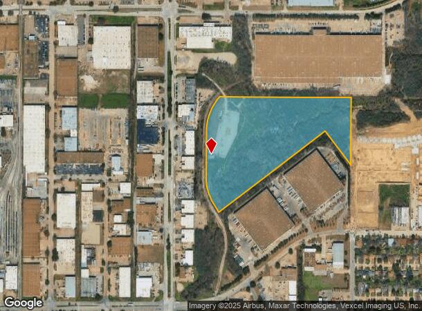  3601 E Randol Mill Rd, Arlington, TX Parcel Map