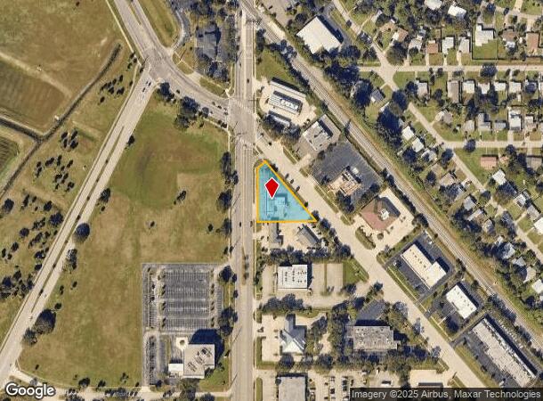 601 S Babcock St, Melbourne, FL Parcel Map