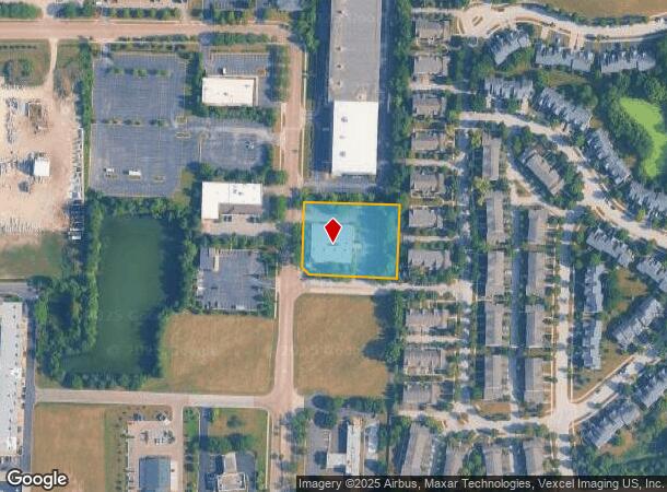 519 N Oakhurst Dr, Aurora, IL Parcel Map