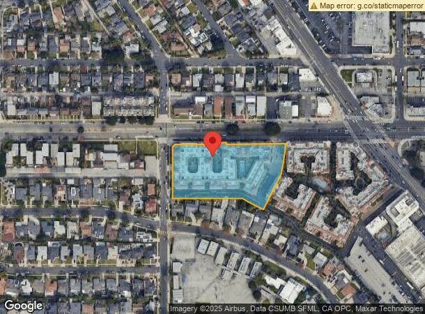  7280 W Manchester Ave, Los Angeles, CA Parcel Map