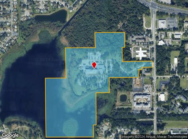  1800 Mercy Dr, Orlando, FL Parcel Map