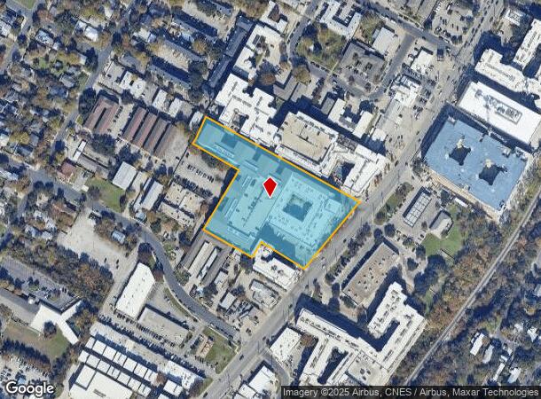 1500 S Lamar Blvd, Austin, TX Parcel Map