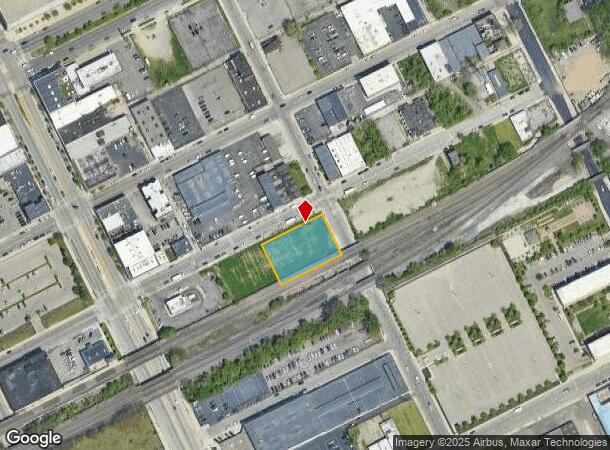  66 E Baltimore St, Detroit, MI Parcel Map