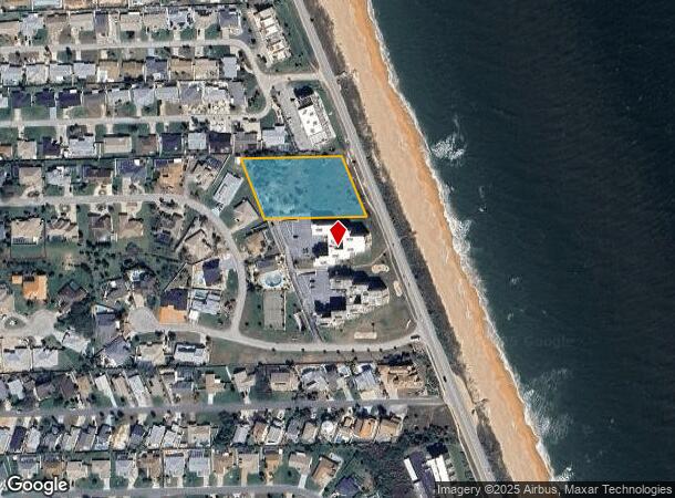 3370 Ocean Shore Blvd, Ormond Beach, FL Parcel Map
