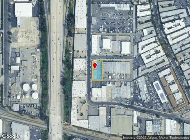  8124 Orion Ave, Van Nuys, CA Parcel Map