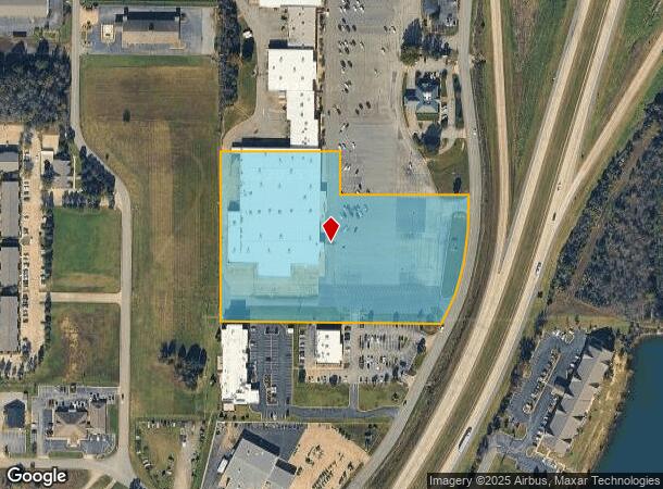  101 N Poplar St, Searcy, AR Parcel Map