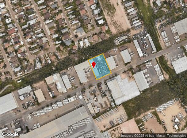  121 Flecha Ln, Laredo, TX Parcel Map