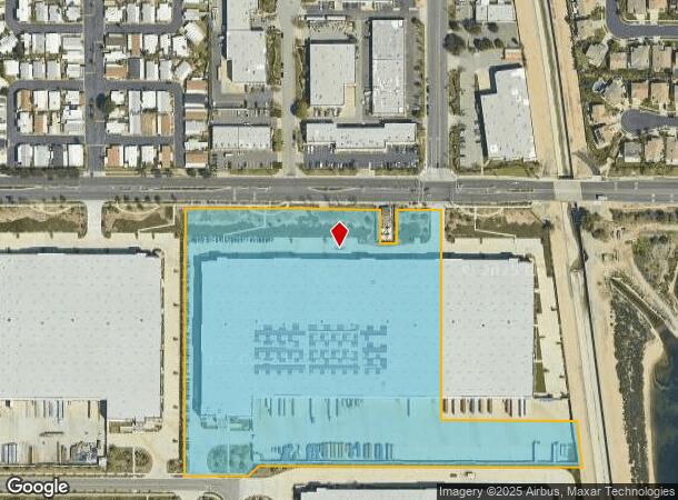  2203 E Jay St, Ontario, CA Parcel Map