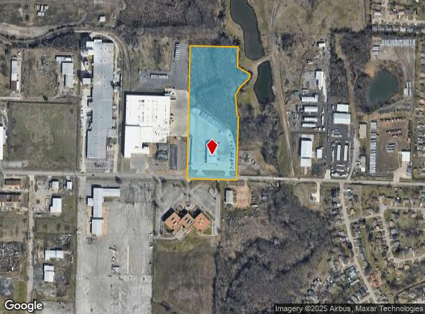 3201 Industrial Park Rd, Van Buren, AR Parcel Map