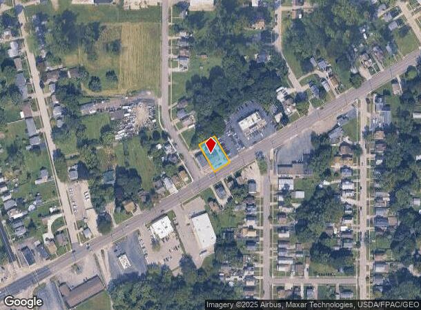  1619 W Prospect Rd, Ashtabula, OH Parcel Map
