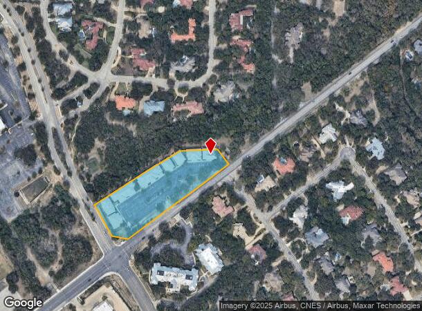  4077 De Zavala Rd, Shavano Park, TX Parcel Map