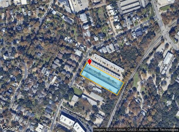  2309 Thornton Rd, Austin, TX Parcel Map