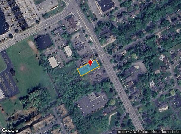498 N Main St, Canandaigua, NY Parcel Map