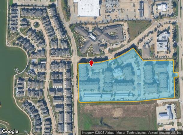  17807 Lakecrest View Dr, Cypress, TX Parcel Map