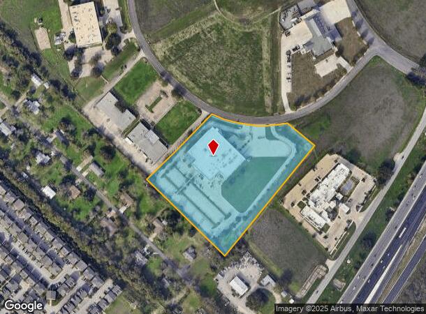  201 Carlson Cir, San Marcos, TX Parcel Map