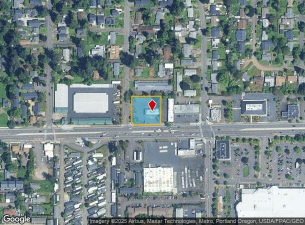  14305 Se Division St, Portland, OR Parcel Map