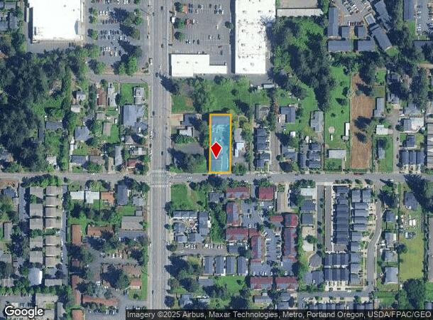  12231 Se Bush St, Portland, OR Parcel Map