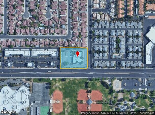  6330 W Flamingo Rd, Las Vegas, NV Parcel Map