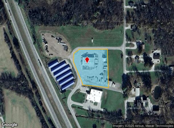 3636 W Frontage Rd, Austin, IN Parcel Map