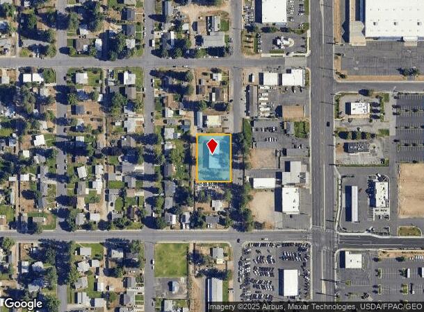  6723 N Atlantic St, Spokane, WA Parcel Map