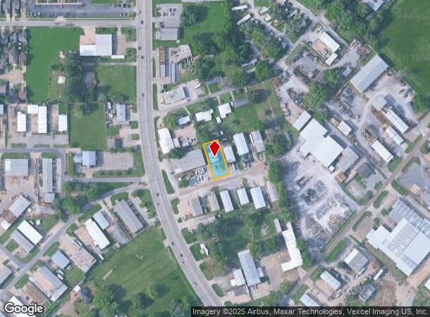  107 Pine Park Dr, Lafayette, LA Parcel Map