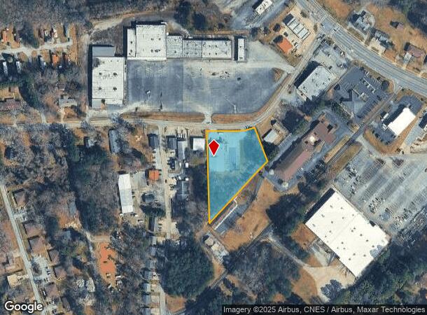  804 Collins Rd, Toccoa, GA Parcel Map