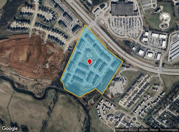 252 Mcclelland Cir, Georgetown, KY Parcel Map