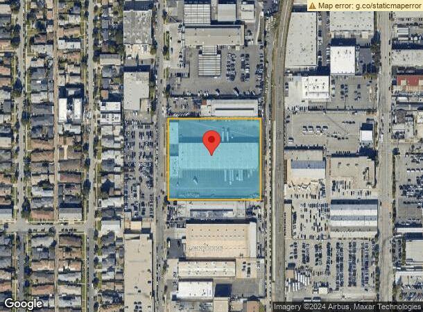  8900 Bellanca Ave, Los Angeles, CA Parcel Map